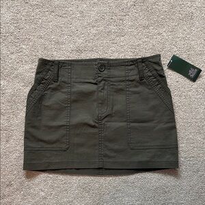 Wild Fable Dark Green Mini Skirt